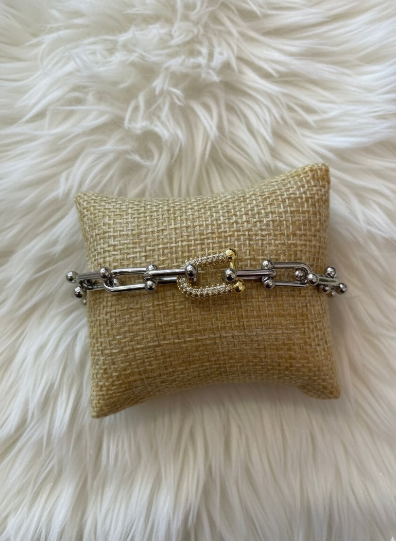 Mixed Metal Bracelet