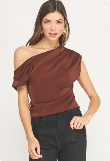 Kelsey Satin Top
