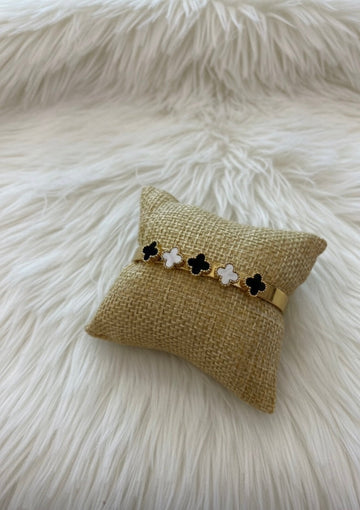 Black and White Bangle