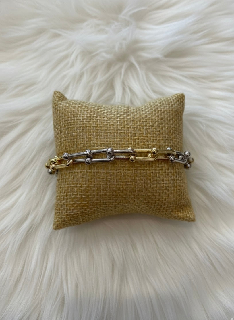 Mixed Link Bracelet