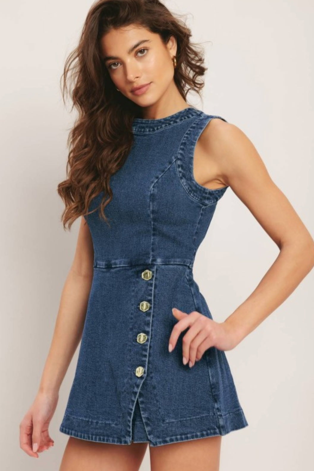 Jasmine Romper Denim