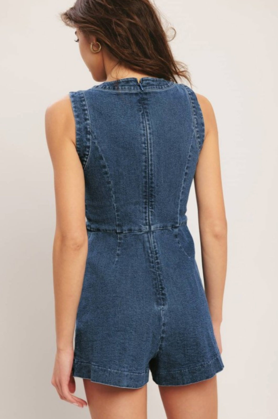 Jasmine Romper Denim