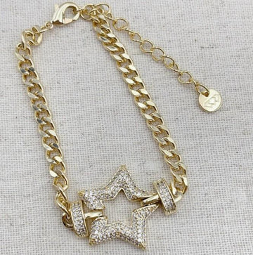 Gold Star bracelet