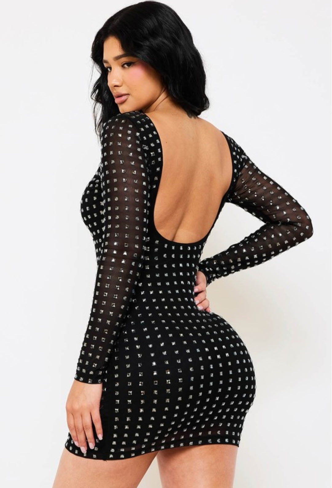 Sarah Rhinestones Dress