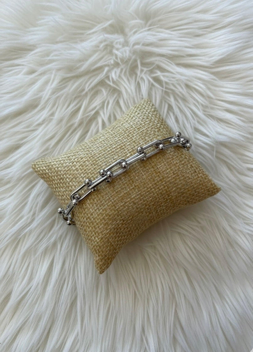 Silver Link Bracelet