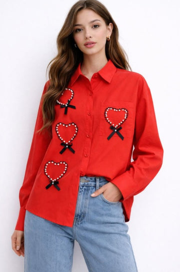 Scarlett Heart Blouse