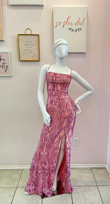 Alisa Sequin Dress