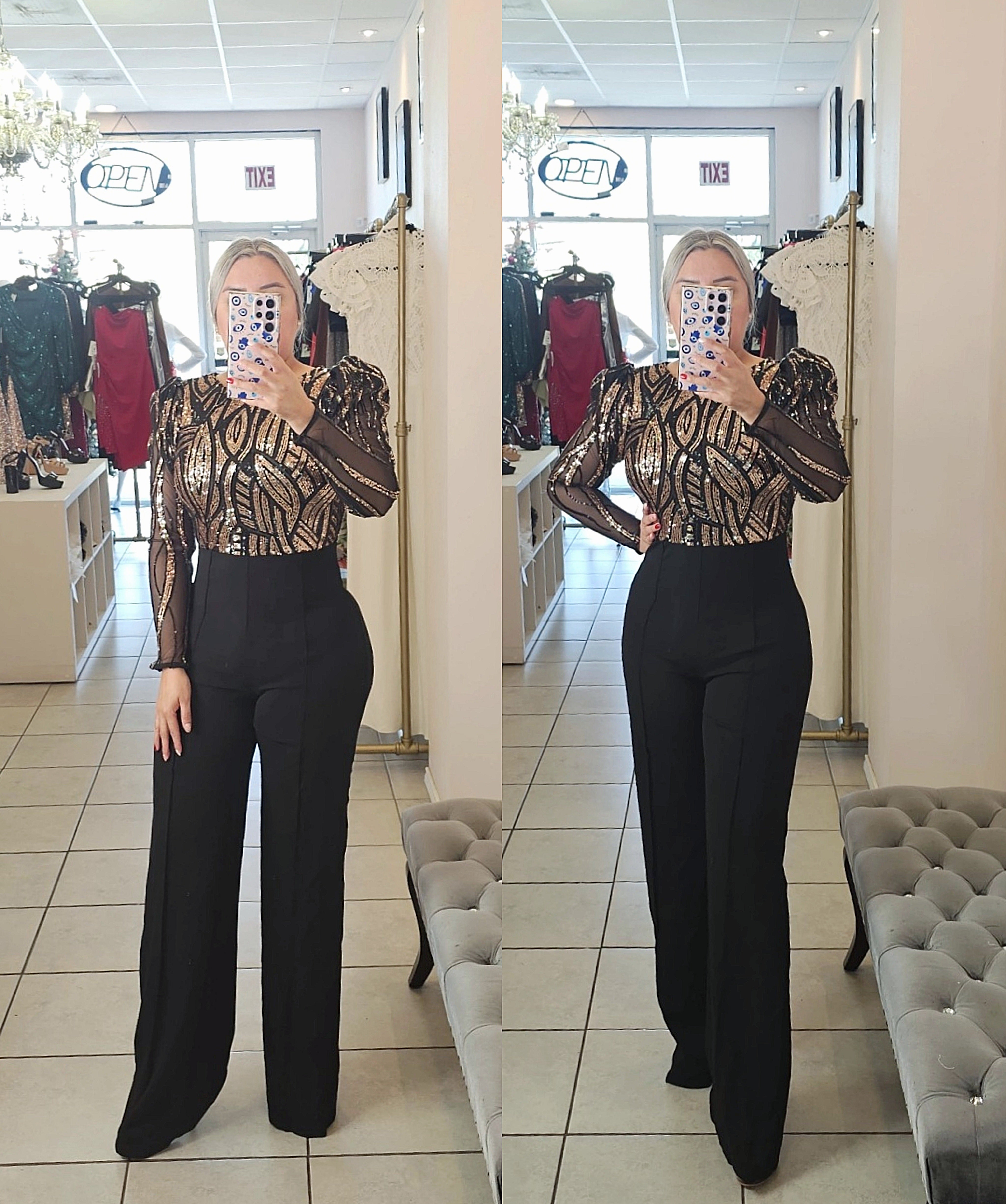 Kourtney Jumpsuit Copper