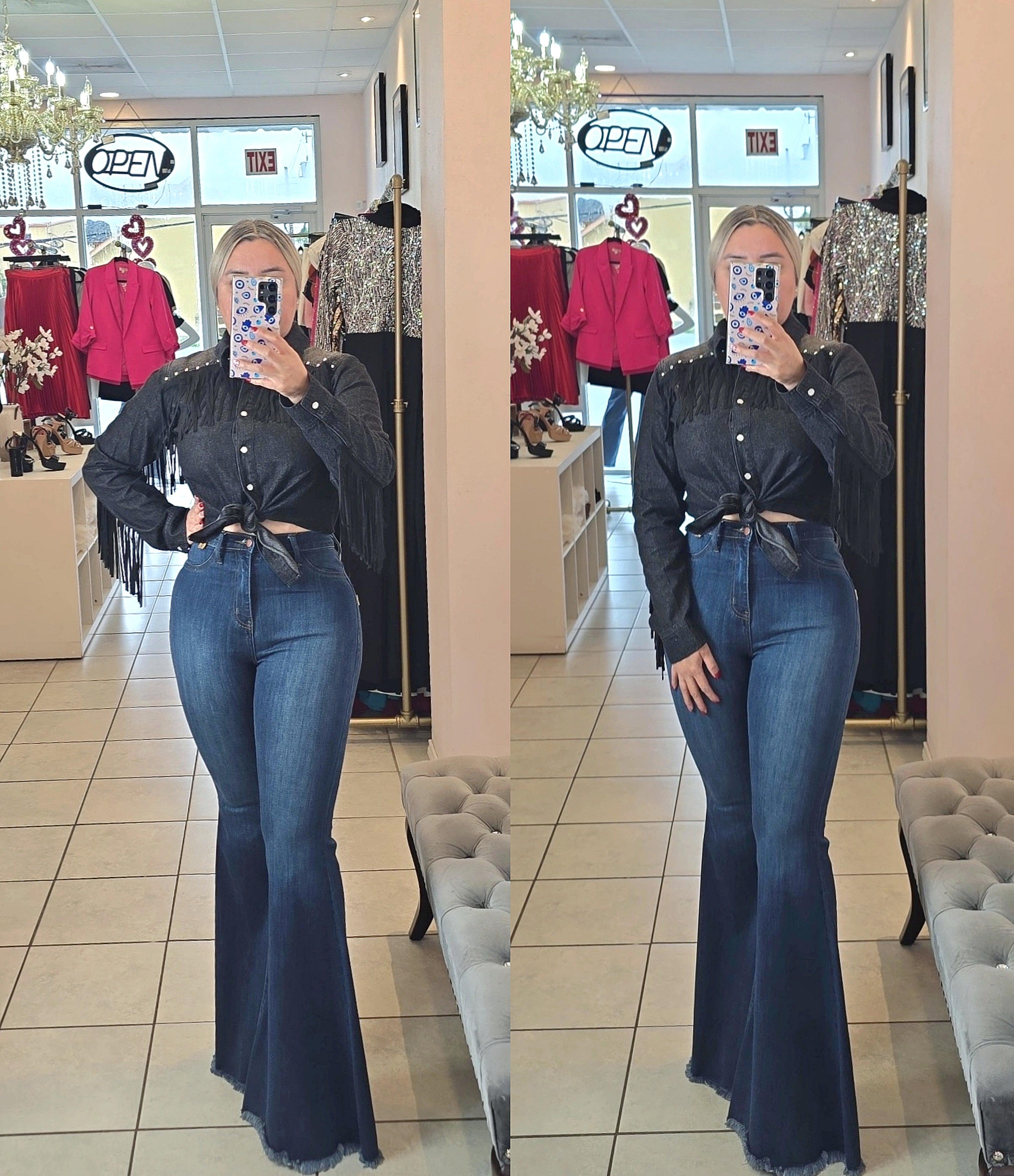 Charlie Fringe Blouse