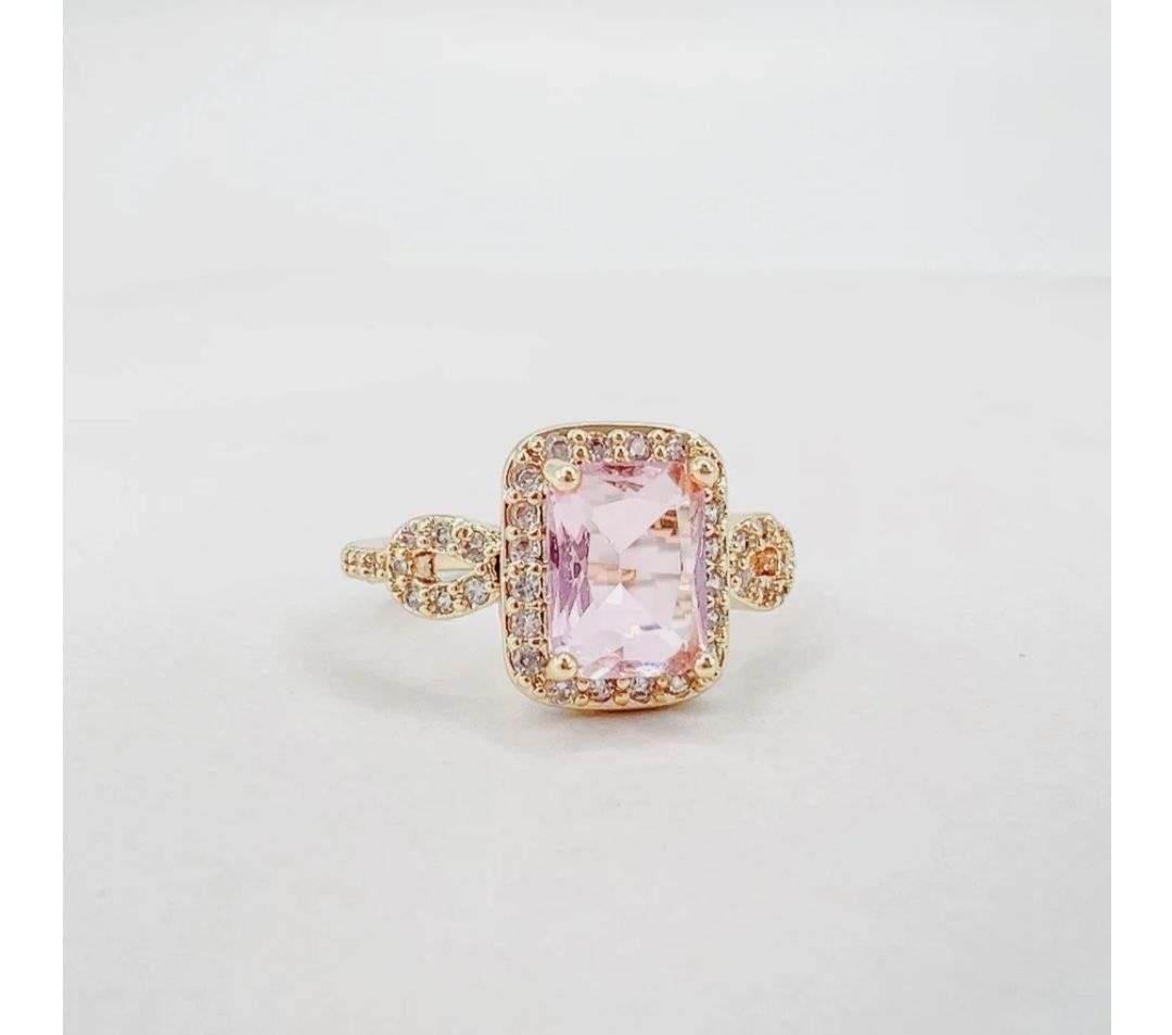 Pink Gem Ring