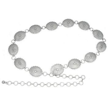 Silver Chain Belt One-Size