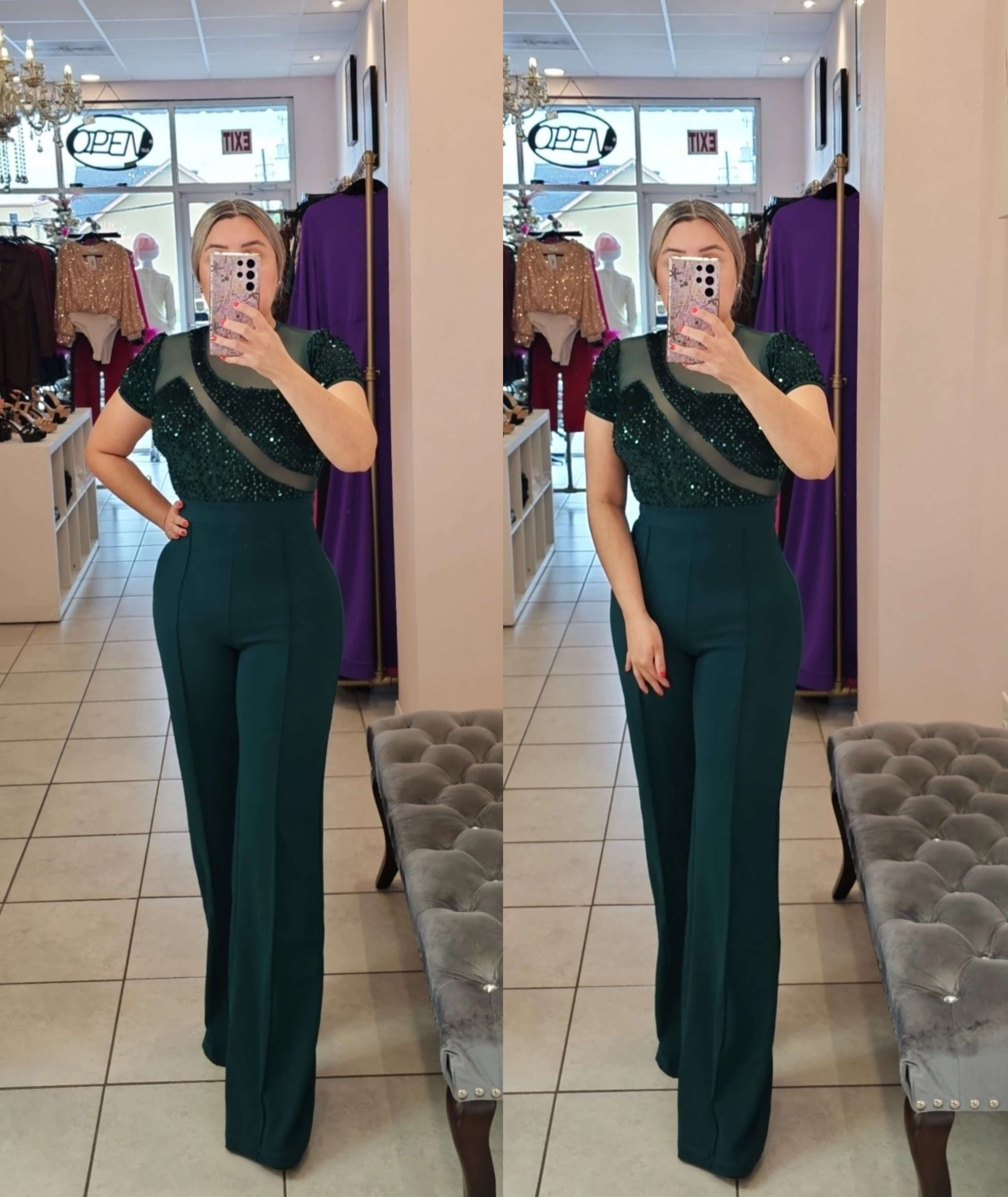 Maya Jumpsuit Green