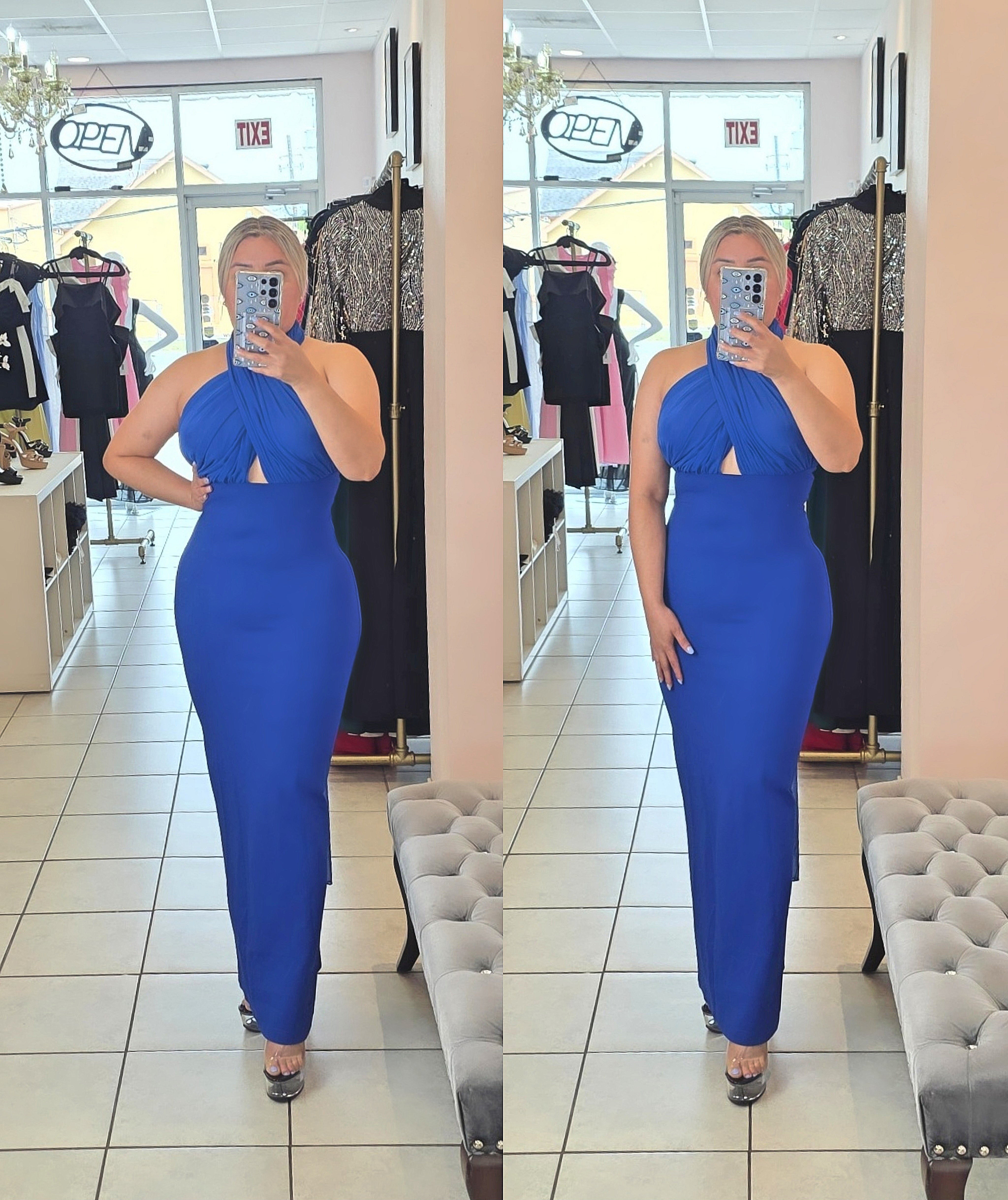 Clarissa Dress Blue