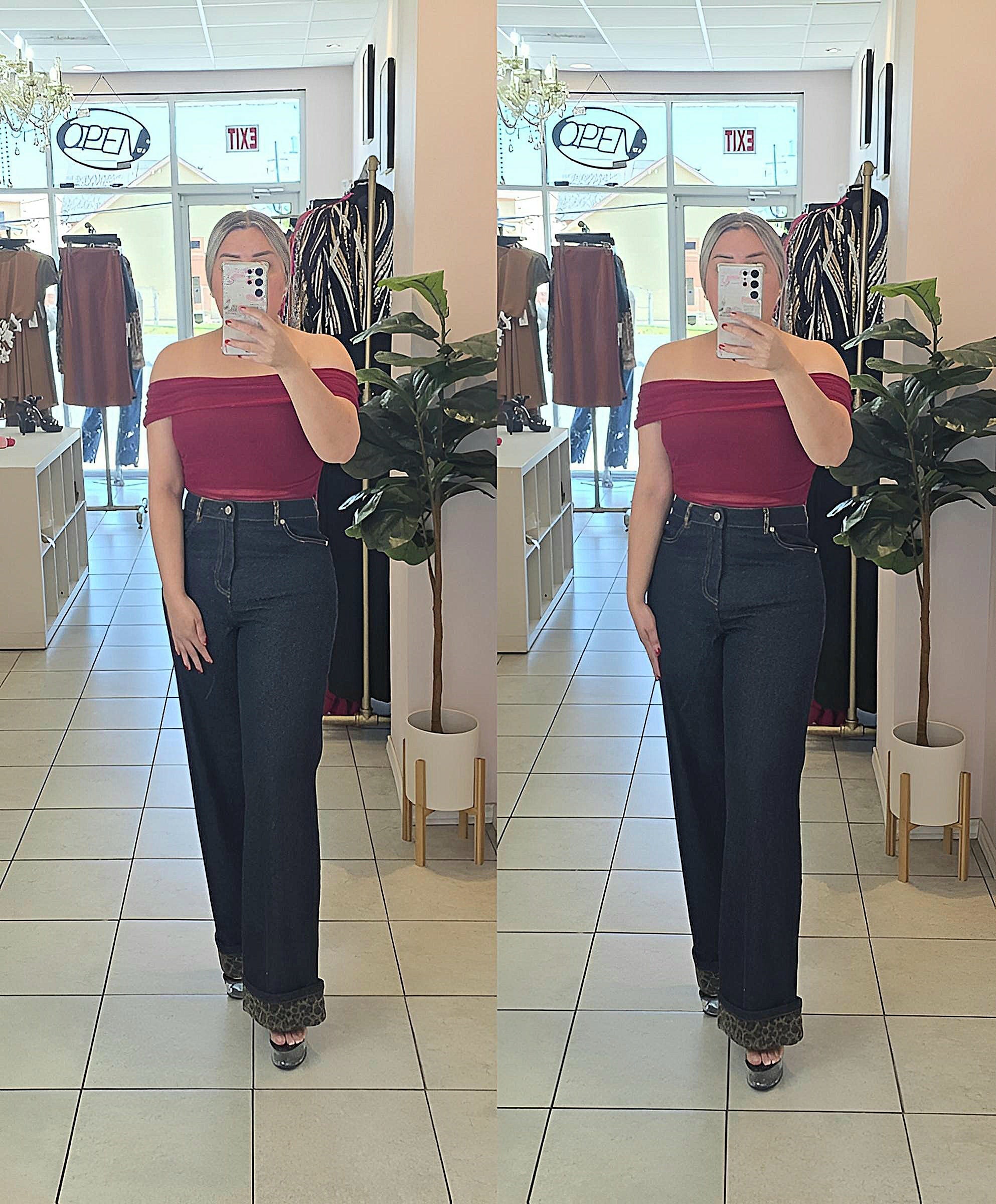 Claudia Mesh Top